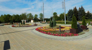 Входная группа в парк имени М.Я. Павлова